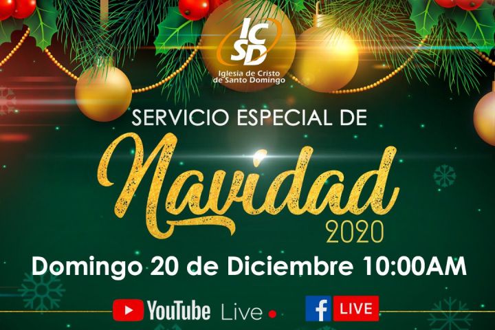 Servicio Especial de Navidad 2020